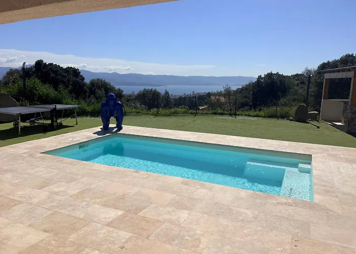 Moderne Piscine Vue 빌라 아작시오